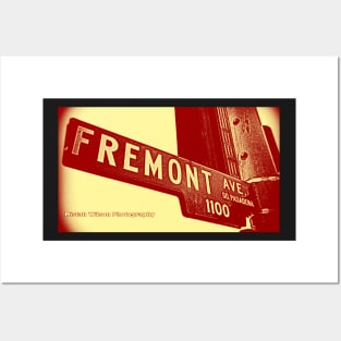 Fremont Avenue, South Pasadena, CA by Mistah Wilson Posters and Art